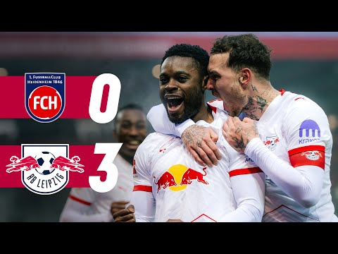 3 Tore in 8 Minuten & Henrichs Comeback | FC Heidenheim - RB Leipzig | Bundesliga Highlights