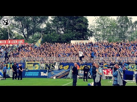 Würzburger Kickers - 1. FC Saarbrücken 31.05.2015 Relegation Choreo Support