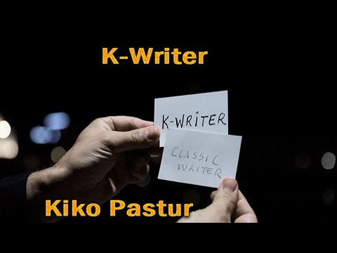 Voir la vidéo K-Writer - Kiko Pastur & Invisible Compass