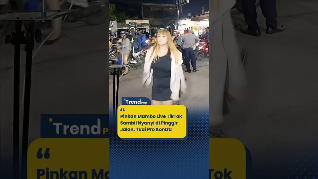 Pinkan Mambo Live TikTok Sambil Nyanyi di Pinggir Jalan, Tuai Pro Kontra
