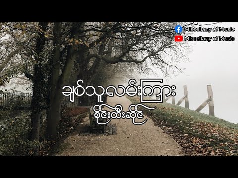 ချစ်သူလမ်းကြား ~ စိုင်းထီးဆိုင် (lyrics video) [Chit Thu Lann Kyar - Sai Htee Saing ]