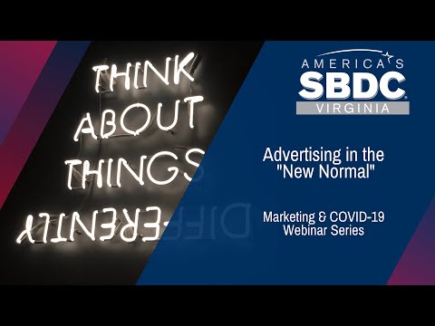 Marketing Post COVID: Advertising in the New Normal (1:02:08)