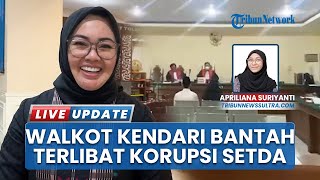 Wali Kota Siska Tersenyum Saat Bantah Terlibat Korupsi Setda Kendari 2020