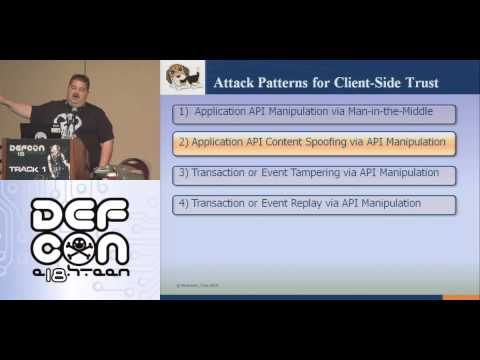 DEF CON 18 - Tom Stracener "Strace", Sean Barnum & Chris Peterson - So Many Ways to Slap A Yo-Ho