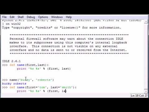 Python Programming Tutorial Series From Scratch 28 Default Parameters Tutorials Point