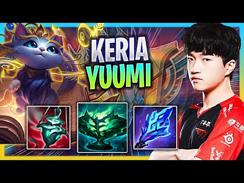 LEARN HOW TO PLAY YUUMI SUPPORT LIKE A PRO! | 🔥NEW ITEMS🔥 T1 Keria Plays Yuumi Support vs Lulu!