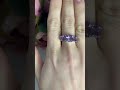 Серебряное кольцо с александритом 1.797ct