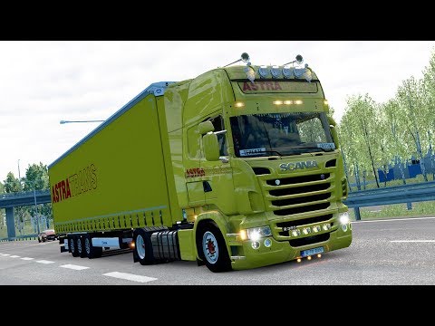 [ETS2] Euro Truck Simulator 2 - NaturaLux - Scania R (RJL) - Krone Mega Liner Trailer - Promods 2.41
