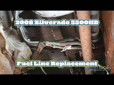 How to Install 2004-2010 Chevrolet Silverado 3500HD and GMC Sierra 3500HD Diesel Fuel Lines