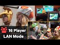 The HIDDEN 16 Player Mario Kart LAN Mode Double Dash