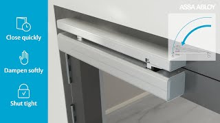 How doors can close quietly and securely with Close-Motion®