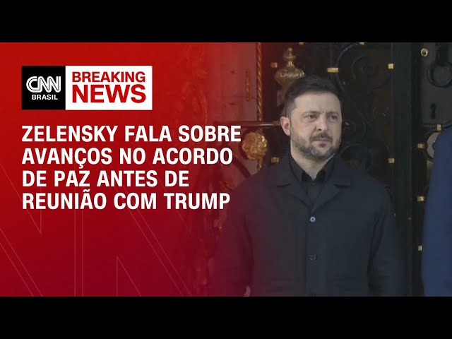 Zelensky sobre guerra na Ucrânia: Conseguimos avanços nos últimos meses | AGORA CNNN