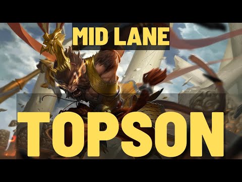 2️⃣ Topson Monkey King Mid 🔥 Player Perspective | 7.33d Full Gameplay
