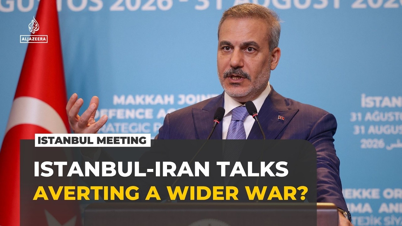 Seven countries gather in Turkiye to avert wider war