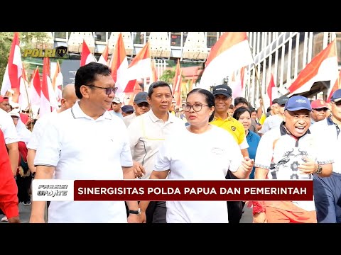 PRESISI UPDATE: SINERGISITAS POLDA PAPUA DAN PEMERINTAH DI ACARA PAPUA EDUWALK 2025 02/05/25 (08.00)