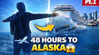 “48 Hours to Alaska… Flights, Seattle & Boarding the Cruise (Pt.1)”