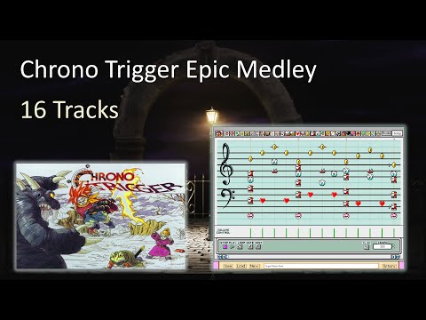 [100 Subs Special] [VGM] 16 CHRONO TRIGGER TRACKS in Super Mario Paint