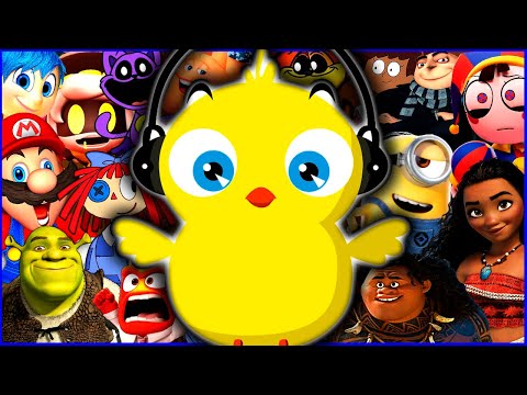 PULCINO PIO SONG 🐥 The Little Chick Cheep PART 2 feat. The Amazing Digital Circus