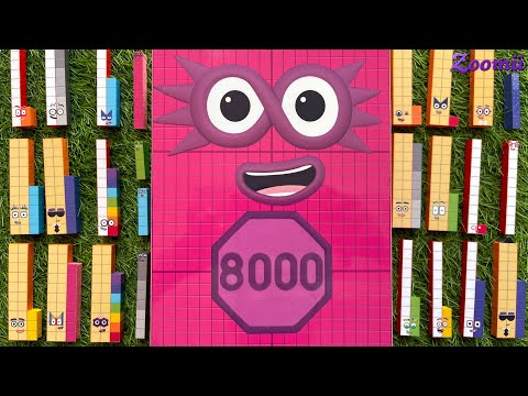 Looking for Numberblocks RAINBOW BIG 8K Puzzle! NEW ASMR - Numberblocks Satisfying Video #70