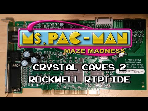 Ms. Pac-Man Maze Madness - Crystal Caves 2 MIDI Cover (Rockwell Riptide)