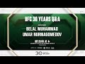 UFC 30th Anniversary Q&A w/ Belal Muhammad & Umar Nurmagomedov! | UFC 294