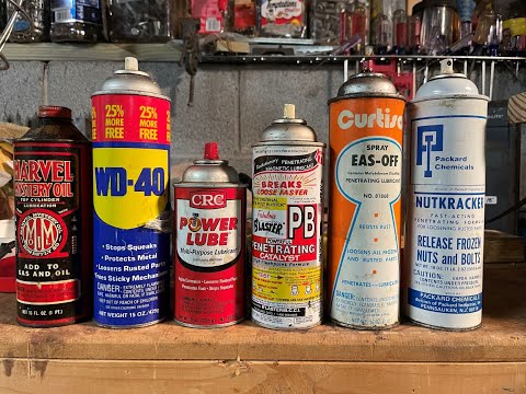 Does penetrating oil really penetrate? A 6 way competition among oil vendors!