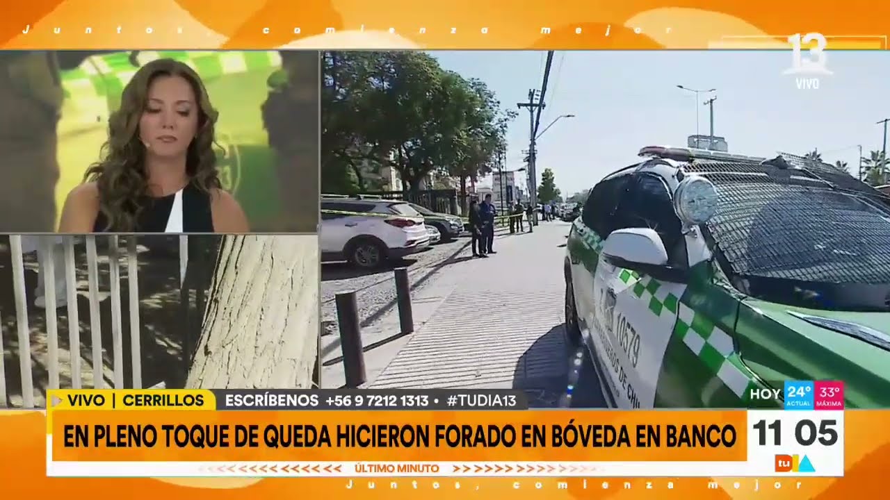 ¡A través de un forado! Delincuentes robaron $400 millones en banco durante el apagón | Tu Día