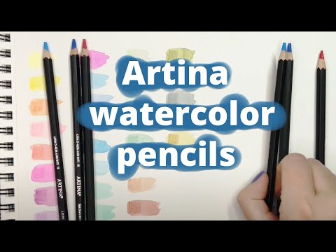 Artina Aquarilo Watercolour Colouring Pencils Set - they can not reach the Artina colored pencils