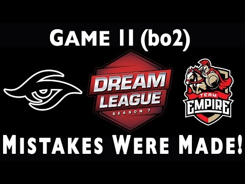 Dota 2 | Team Secret vs Team Empire (Game 2) | DreamLeague Season 7