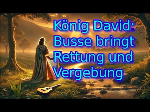 König David: Buße bringt Vergebung und Rettung