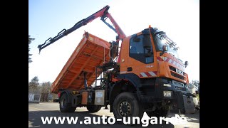 IVECO Trakker 360 Kipper Allrad 4x4 Kran Palfinger PK 9002 Kommunalhyd Schneeräummaschine kaufen - Bild 4 | Autoline CH IVECO Trakker 360 Kipper Allrad 4x4 Kran Palfinger PK 9002 Kommunalhyd Schneeräummaschine | Bild 4 - Autoline