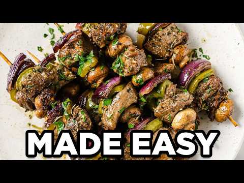 Grilled Beef Kabobs That Stay on the Skewer | Pro Tips Included