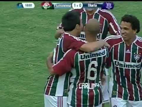 Os gols de Fluminense 5 x 1 Olaria pela 8ª rodada da Taça Rio 2012