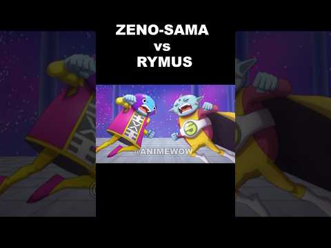 Zeno-Sama vs Rymus Fan Animation #ZenoSama #Rymus #DragonBall #AnimeWow