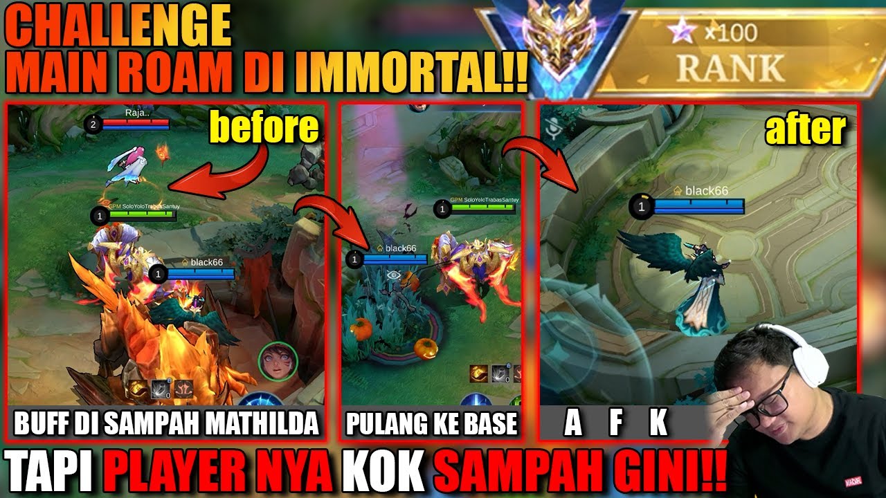 Lama2 Jadi GILA! Buktinya IMMORTAL PUN banyak AKUN HASIL DI JOKI SKILL MENTAL EPIC!