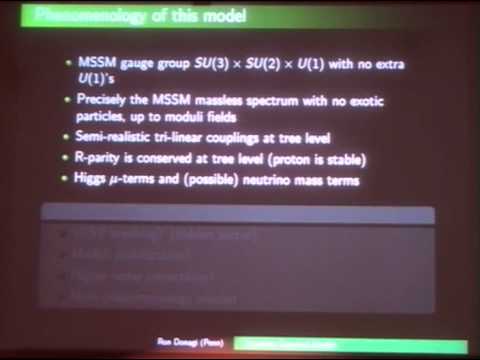 Ron Donagi - Heterotic standard models