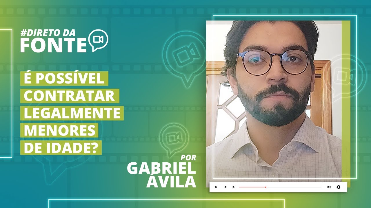 É possível contratar legalmente menores de idade?