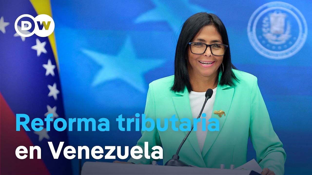 La presidenta encargada de Venezuela anuncia un nuevo modelo tributario