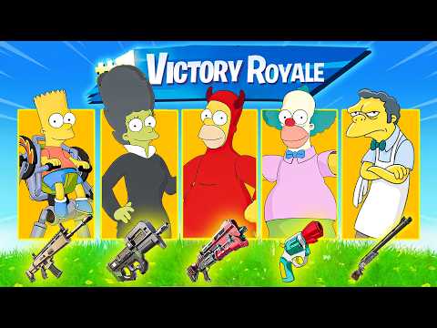 Pretending To Be EVERY Simpsons Mythic BOSS in ONE Game!