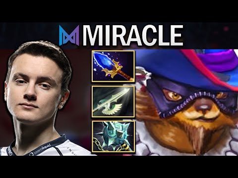 NIGMA.MIRACLE PANGOLIER WITH AGHANIMS-GLEIPNIR - DOTA 2 7.30 GAMEPLAY