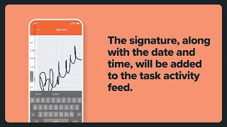 Signatures for your Work Orders