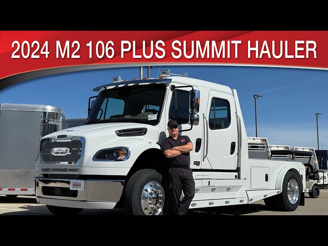 Preview image of 2024 Freightliner M2 106 Plus Summit Hauler youtube video