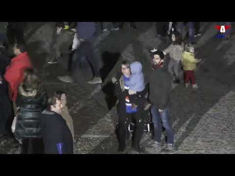 Alumbrado navideño en directo