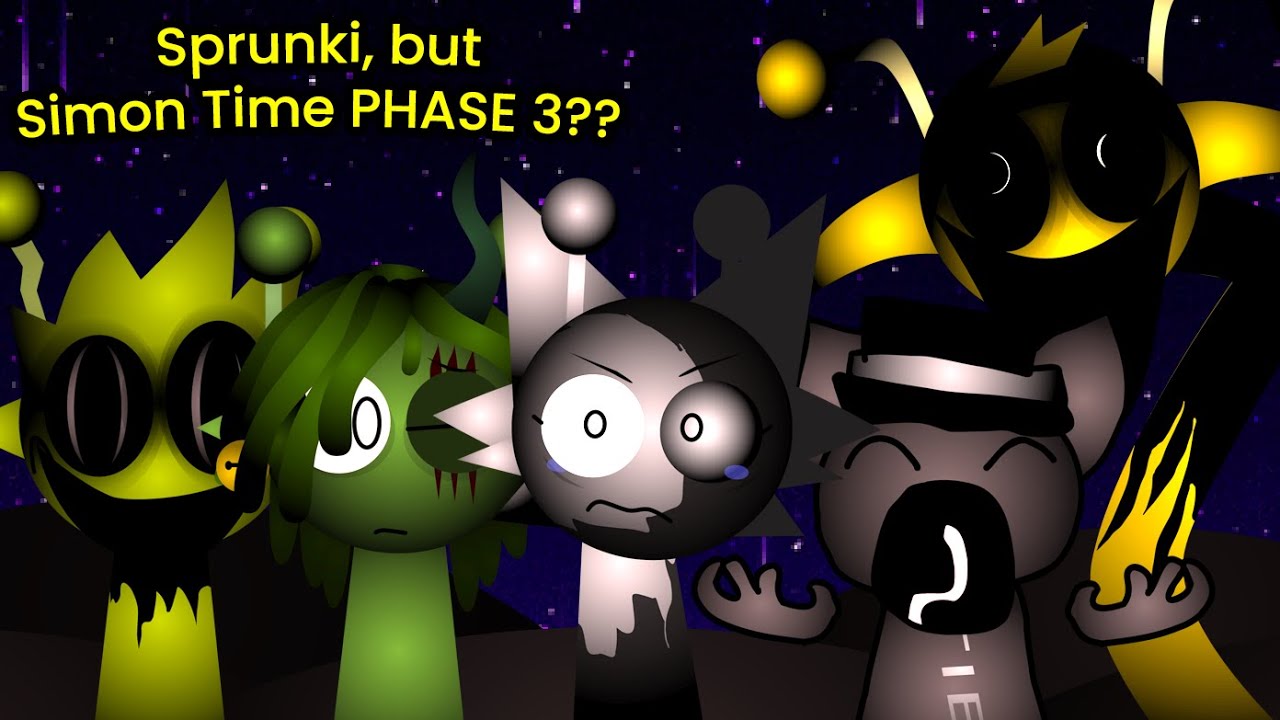 Sprunki, but SImon Time PHASE 3??