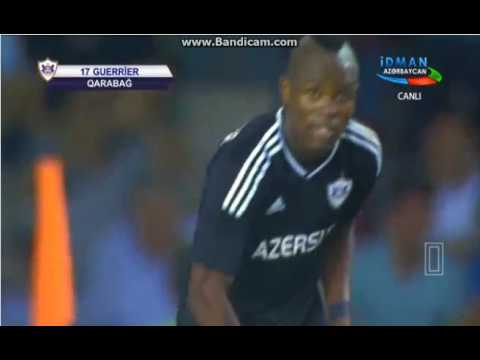 Karabakh Agdam 4-0 FC Samtredia Donald Guerrier GOOL Champions League 2017