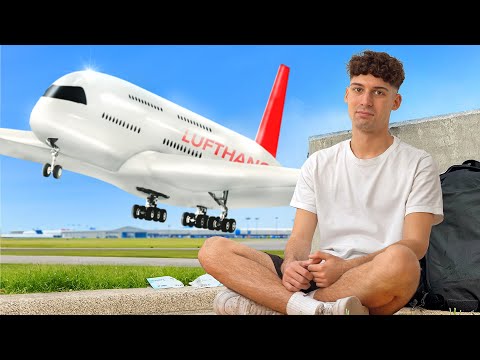 Ich überlebe im Flughafen für 1 Woche