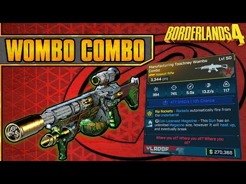 WOMBO COMBO | Borderlands 4 Legendary Item Guide