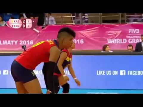 Colombia vs Kazakhstan   Semifinal   Group 3   2016 FIVB Volleyball World Grand Prix