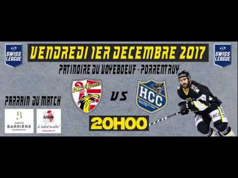 HC Ajoie - HCC 3 -1  01.12.2017