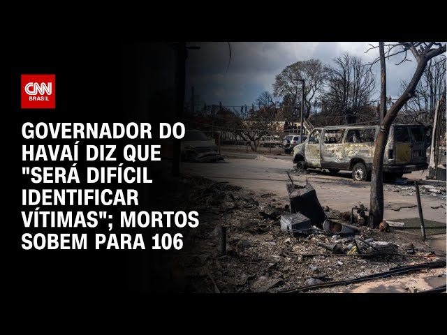 Governador do Havaí diz que 
